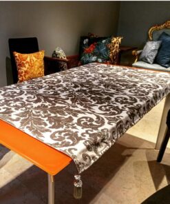 Damask tablecloth