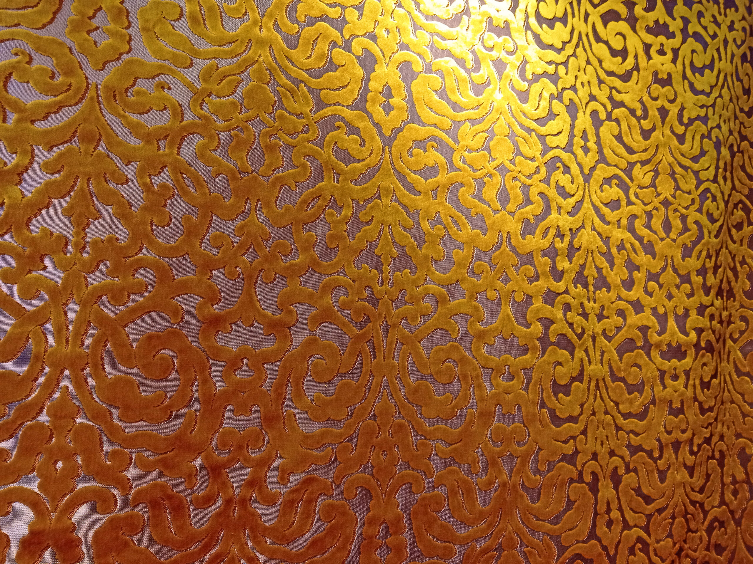 Borsa artigianale Damasco -Giallo - immagine 5