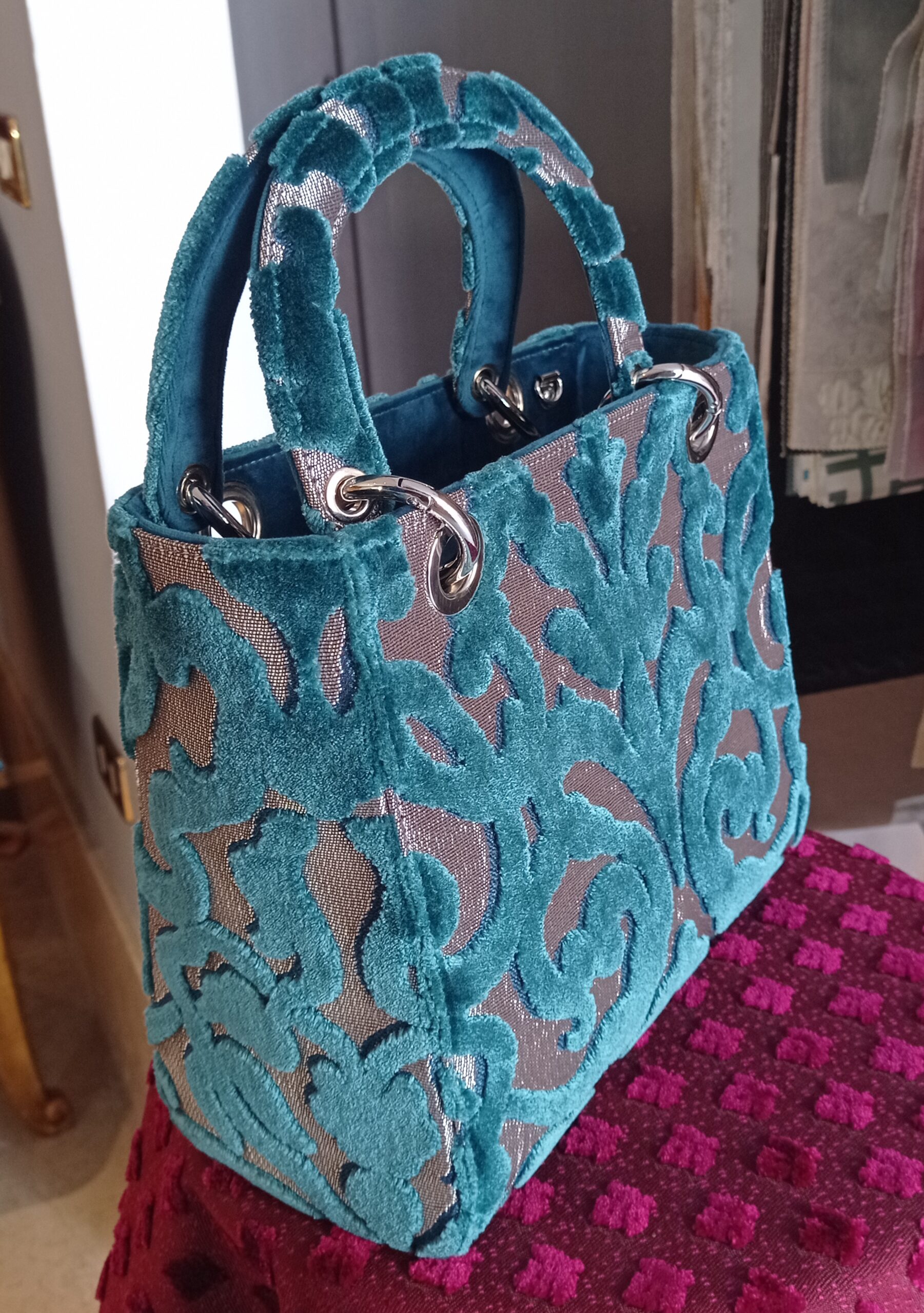 Borsa artigianale Damasco - Zucchero