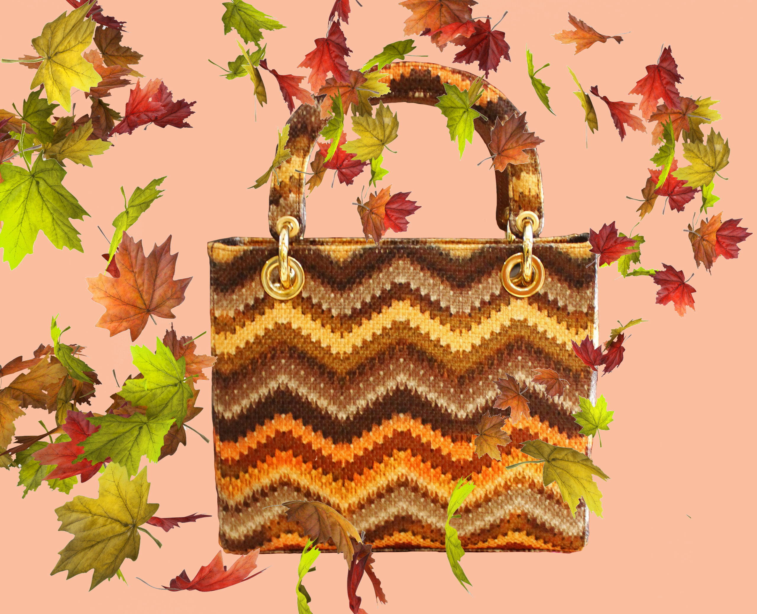 Borsa artigianale Zig Zag